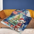 thumbnail image 4 of Merry Christmas and Happy New Year Santa Sphynx Holiday Xmas Winter 2025 Cozy Fleece Blanket Cat Lover Kitten Owner Gifts Idea Warm Soft Throw Blanket - 00024, 4 of 5