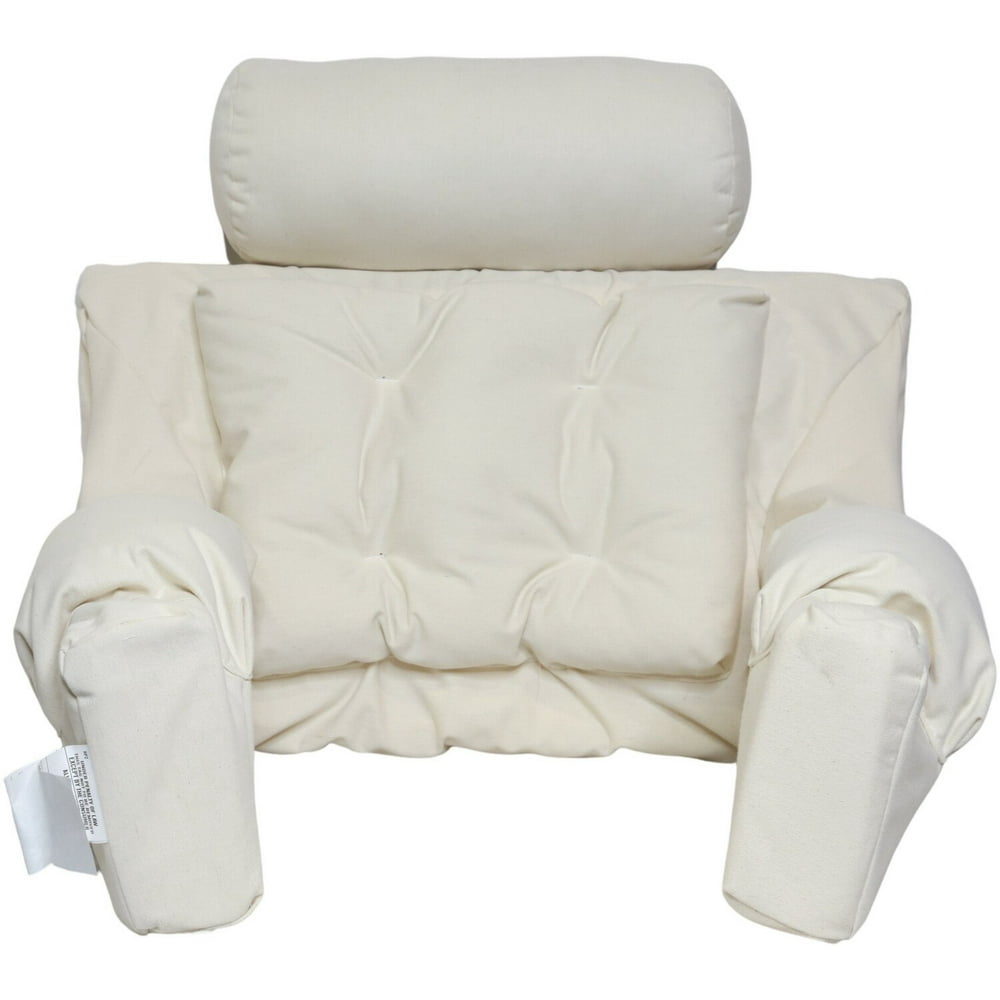 cut plush bed rest pillow