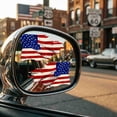 thumbnail image 4 of EGNMCR USA Flag 2-piece Car Rearview Mirror Vinyl Waterproof Sticker For Motorcycles Independence Day PVC Vinyl Sticker Plastic stickers, 4 of 7