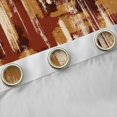 thumbnail image 4 of Manfei Mid Century Oil Painting Blackout Curtains, Brown Beige Ombre Curtains Pack of 2 (42x84 Each), 4 of 6