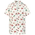 thumbnail image 4 of Loose Hawaiian Shirt for Men Short Sleeve Casual Button Down Floral Shirts Cinco De Mayo M, 4 of 8