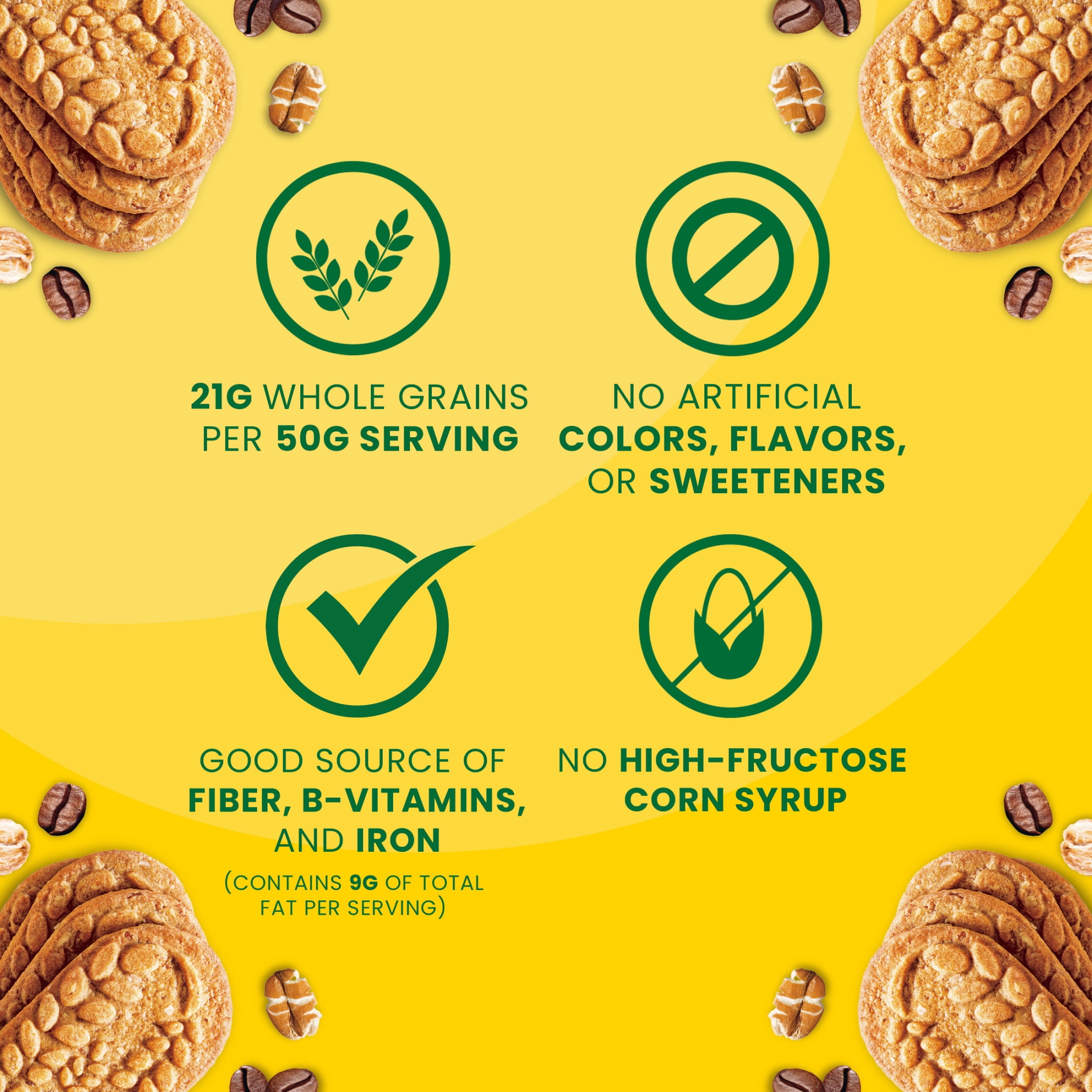 belVita Breakfast Bars Biscuits, Vanilla Mocha, 5 Packs (4 Biscuits Per Pack)