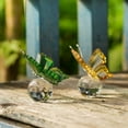 thumbnail image 5 of 1pcs Crystal Butterfly Figurines with Clear Ball Base Butterfly Ornaments Animal Collectibles Crystal Decoration for Home Gifts for Women，Clear, 5 of 5