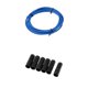 thumbnail image 1 of Funda protectora de tubo de cubierta de carcasa de Cable de bicicleta de 5mm con tapas de polvo de Cable puntas de extremo Azul Zulema Cubierta del cable de freno de la bicicleta, 1 of 8