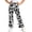 P127 White, variant on Tfken Little Girls Classic Pants Elastic Waist Stretchy Trousers Loose Flare-Leg Pants Cow Print Fashion Lightweight Daily Casual Wear Trendy Clothes Size 1-2 Years White