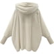 thumbnail image 3 of Chaqueta polar con capucha para mujer, cárdigan de felpa para exteriores, chaquetas polares largas y esponjosas para mujer, abrigo de otoño e invierno, suéter abierto por delante, chaqueta, 3 of 3
