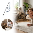 thumbnail image 1 of Outdor 3 Color Rope Cat Wand Interactive Chew Stick For Cat Indoor Daily Activity And Playing, 1 of 6
