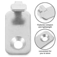 thumbnail image 3 of Raindrops 20pcs Heavy Duty Hangers Hook Stainless Steel Wall Hooks For Picture Frames Mirrors Key Bags Home And Office Organization Silver, 3 of 7