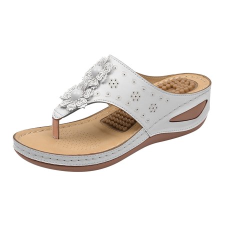 

Women s Thong Sandals Summer Fashion Casual Platform Flip Flops Wedge Beach Slippers