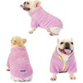 thumbnail image 2 of Abrigo de invierno para perros, chaqueta térmica de forro polar para la cara, chaleco deportivo para exteriores, abrigo para perros, sudadera tipo jersey para perros pequeños y medianos en climas frío, 2 of 5