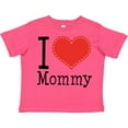 thumbnail image 3 of Inktastic I Love Mommy Heart Boys or Girls Toddler T-Shirt, 3 of 5