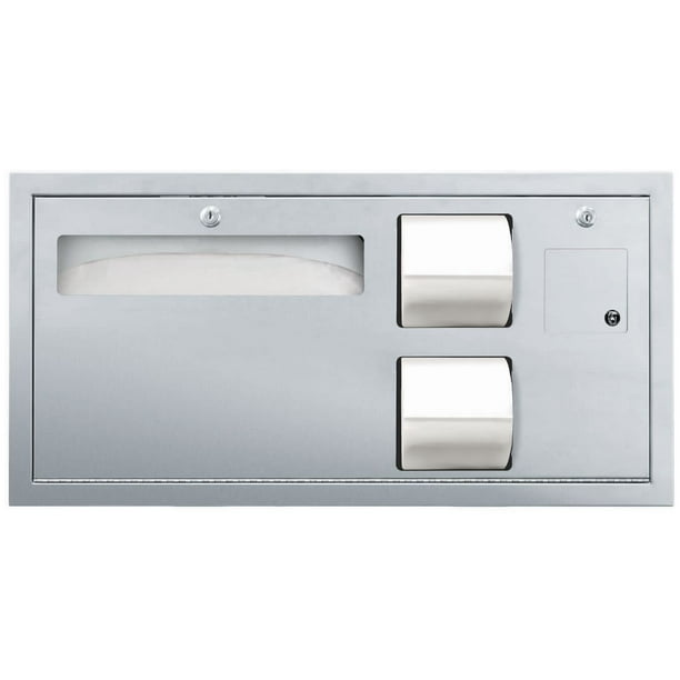 Asi 0487R Traditional Toilet Tissue And Seat Cover