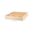 thumbnail image 2 of COOPHYA Drawer Organizer Wooden Natural Design For Adults 1Pcs, 2 of 6
