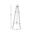 thumbnail image 3 of DecMode 34" x 67" Black Metal Tall Adjustable Floor 3 Tier Scroll Easel, 1-Piece, 3 of 8