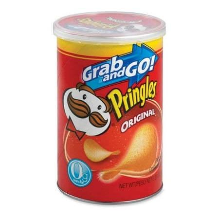 Pringles Grab and Go Potato Crisp