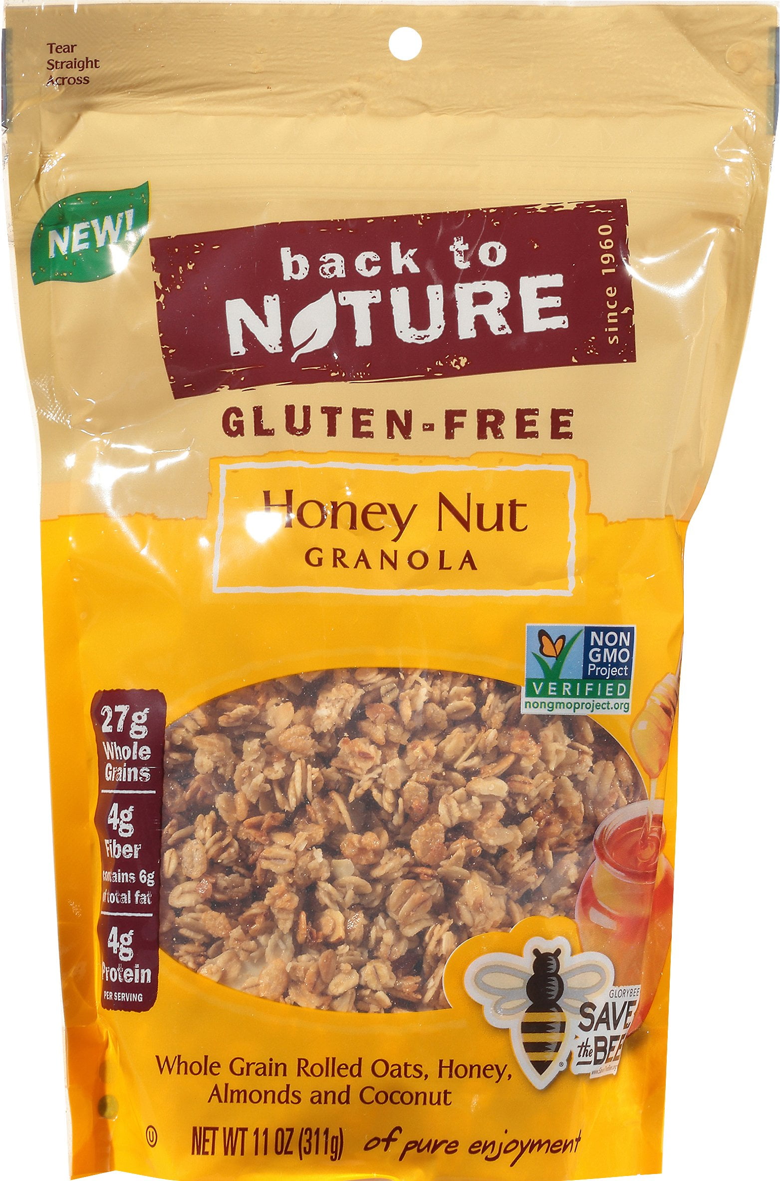 Back To Nature Gluten Free Honey Nut Granola 11 Oz Bag Walmart Com Walmart Com Back To Nature Gluten Free Honey Nut Granola 11 Oz Bag Walmart Com Walmart Com
