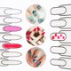 thumbnail image 2 of Clavar de Silicón manicura del arte plegable lavable Tabla suave del cojín de cubierta MABOTO Herramienta de uñas, 2 of 6