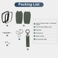 thumbnail image 7 of Compatible with Toyota Key Fob Cover with Keychain Leather Key Case Protector for Avalon Camry Corolla RAV4 Sequoia Highlander Smart Key, 7 of 7