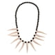 thumbnail image 1 of Novedad Cuerno De Colmillo Artificial Cuernos Tribales Collar Partido Fantasía, 1 of 5