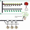 thumbnail image 3 of 100pcs Dripper Irrigation Adjustable Drip Automatic Watering System Hose Drip Micro Sprinklers Emitter Drippers for Plant Greenhouse DIY Garden, 3 of 5