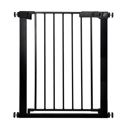 Baby Gates Door & Stair Dog Gates for Kids Pets 30"-33" Width 30" Height Auto Close/Hold Open Metal