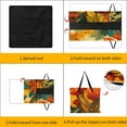 thumbnail image 3 of Cute Witch Frog Waterproof Picnic Blanket with Foldable Zipper, Suitable for Outdoor Use, Suitable for Travel, Camping, Beaches, Parks, Grasslands, Picnic Blanket Accessories, 3 of 7