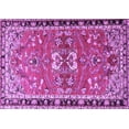 thumbnail image 1 of Ahgly Company Indoor Rectangle Persian Purple Traditional Area Rugs, 7' x 10', 1 of 4
