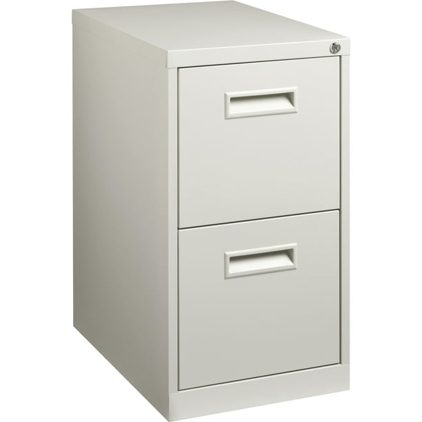 2 Drawers Vertical Steel Lockable Filing Gray
