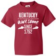 thumbnail image 3 of Inktastic Kentucky is Awesome Since 1792 Youth T-Shirt, 3 of 5