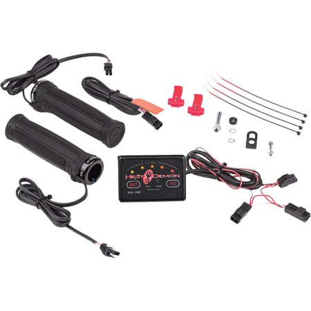 Grid Kit - Heat Demon 215047 ATV Heated Grip Kit with Dual Zone Controller