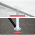thumbnail image 5 of FDW 10' x 20' White Outdoor Canopy, Waterproof Corrosion Resistant Easy Setup, 5 of 7