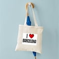 thumbnail image 4 of CafePress - I LOVE BARCELONA Tote Bag - Unisex Canvas Tote Bag, Beige, 1-Piece, 4 of 6