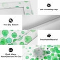 thumbnail image 6 of Ombre Green Polka Dot Outdoor Rug for Patio/Deck/Porch, Non-Slip Large Area Rug 6 x 9 Ft, Abstract Watercolor Geometric Gradient Indoor Outdoor Rugs Washable Area Rugs, Camping Rug Carpet Runner, 6 of 8