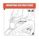 thumbnail image 4 of Rejilla protectora Para faros delanteros de motocicleta shaofei V-Strom 1050XT 2020 2021 2022 color negro, 4 of 5