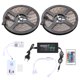 thumbnail image 3 of Controlador WIFI Tira de luces LED 10M RGB Impermeable 5050 Chip Cinta de luz con control remoto UE 100-240V, 3 of 5