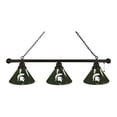 thumbnail image 2 of Michigan State 3 Shade Billiard Light with Black Fixture by Holland Bar Stool, 2 of 3