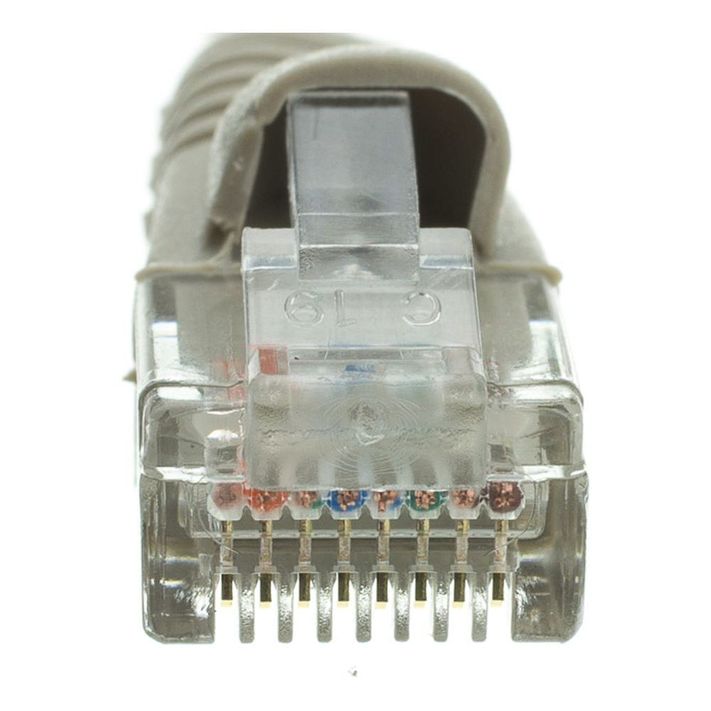 Cat6 Gray Ethernet Patch Cable, Snagless/Molded Boot, 50 foot