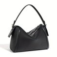 thumbnail image 3 of Estbridge Ins Style Blogger‘S Same Top Layer Cowhide Pillow Bag  High-End Commuting Versatile Shoulder Bag  Minimalist Style Crossbody Boston Bag  One Bag Unlocks Multiple Occasions, 3 of 6