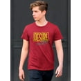 thumbnail image 2 of Desire Of Self Destruction T-Shirt Men -Image by Shutterstock, Male Medium, 2 of 4