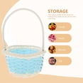 thumbnail image 2 of 10pcs Portable Basket Mini Picnic Baskets Party Favor Mini Woven Baskets, 2 of 9