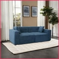 thumbnail image 6 of Modern Teddy Velvet 3-Seat Living Room Sofa – Plush Polyester-Cotton Cushions & Foam Filling, 6 of 23