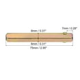thumbnail image 2 of Eje de Manilla de Puerta, Barra de Repuesto para Eje de Manilla de Puerta, Eje de Puerta de 75mm de Largo para Puertas de 7mm de Grosor, Color Dorado, 2 of 6