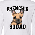 thumbnail image 4 of Inktastic Cute French Bulldog  Frenchie Squad Long Sleeve Youth T-Shirt, 4 of 5