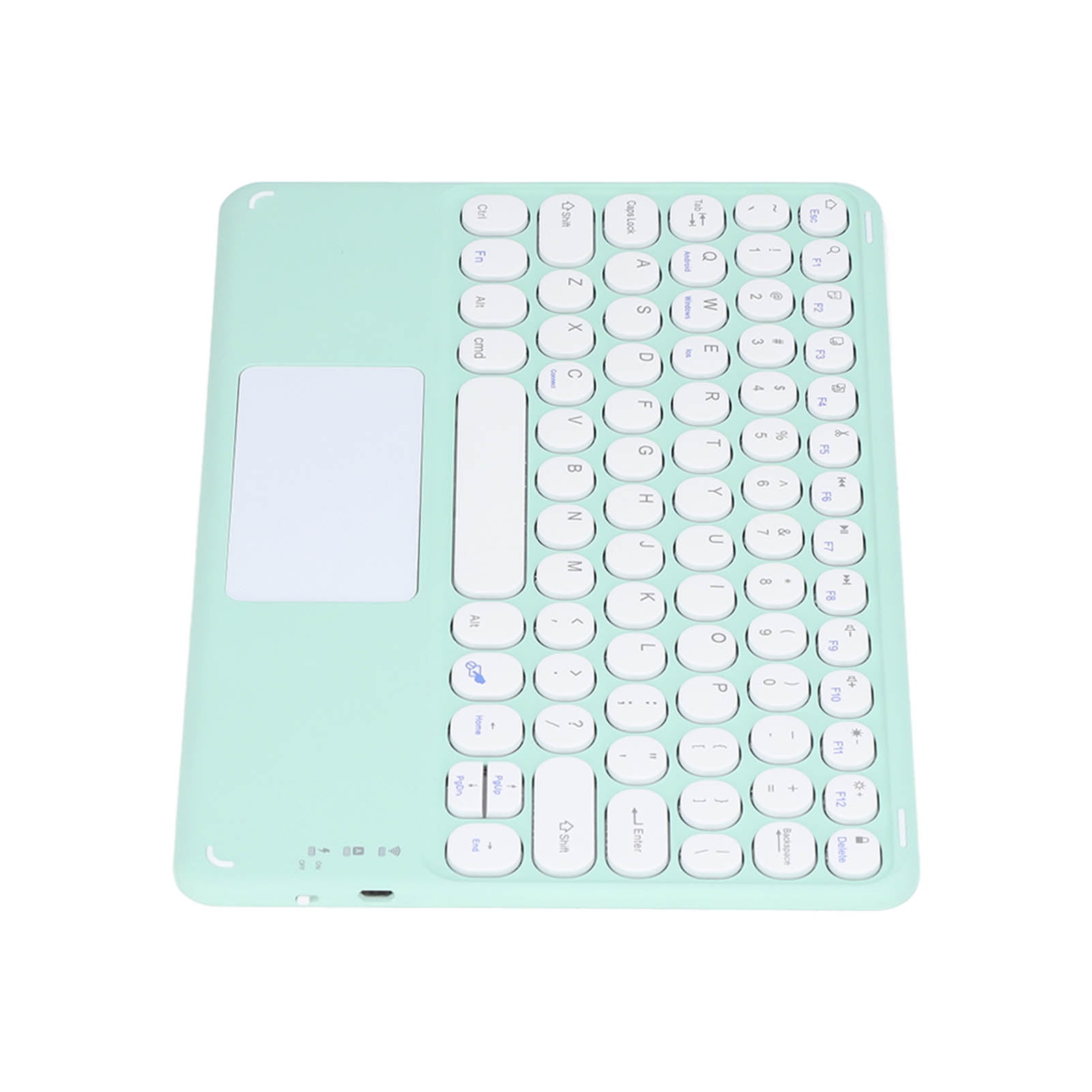 Zaqw Touch Wireless Keyboard, Laptop Wireless Keyboard Multi Function
