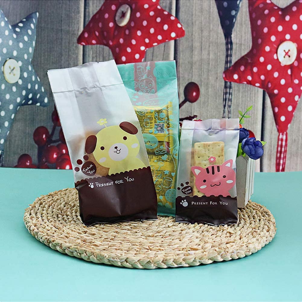 Lot De 400 Sachets Plastique Auto-adhésifs Transparents - 8x12 Cm - Pour Bonbons, Biscuits, Bijoux, Petites Pièces - 11