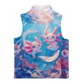 thumbnail image 5 of Pzuqiu Axolotl Kid Outerwear Vest Toddler Girl Clothes Practical Fall Outerwear Versatile Vest Zip Up Sleeveless for Girl 7-8 Comfortable Wind Proof for Teens Girls Boys Kids, 5 of 7