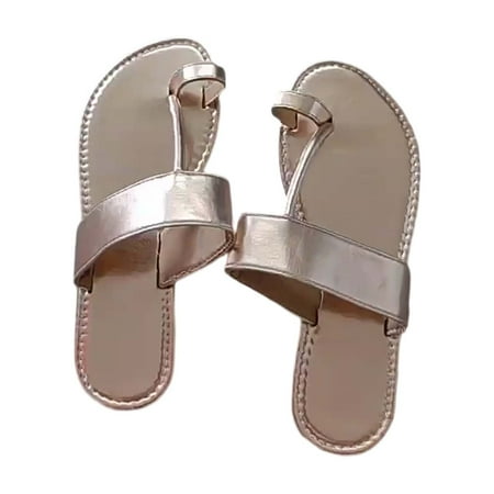 

NOKIO Women s Open Toe Sandals Women S Beach Sandals Hollow Casual Slippers Flat Shoes Retro Flat Breathable Sandals