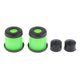 thumbnail image 1 of Bujes de Camiones de Monopatín + Par de Tazas de Pivote + 4 Piezas ras de 5 en verde Sunnimix Juego de bujes para camión de monopatín, 1 of 8