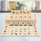 thumbnail image 5 of Juguetes educativos Montessori de madera para niños, material didáctico para niños Fruta Vegetal, 5 of 9