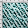 thumbnail image 3 of oneOone Polyester Lycra Turquoise Blue Fabric Tie Dye Craft Projects Decor Fabric Printed By The Yard 56 Inch Wide, 3 of 5